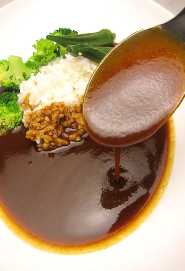 濃厚辛口カレー&ハヤシライスの合い盛りセット